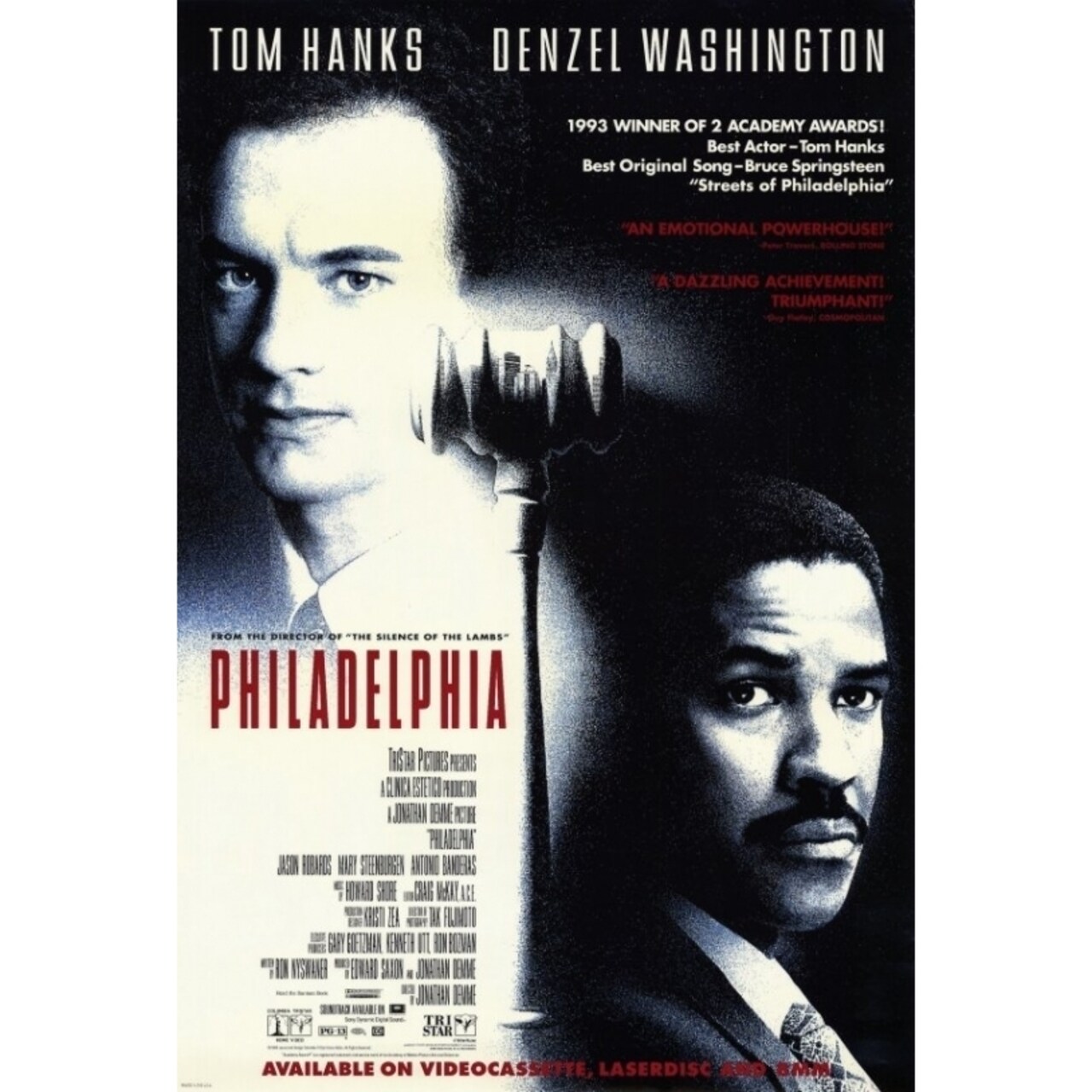 Pop Culture Graphics Philadelphia Movie Poster Print (27 x 40) - Item MOVIF0412